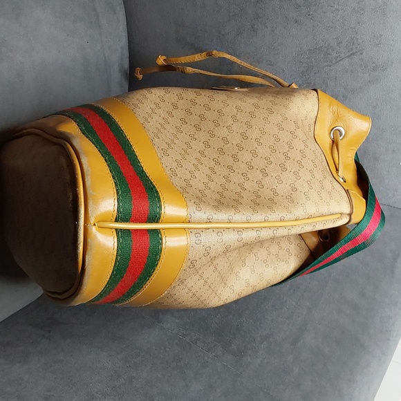 Gucci vintage micro GG drawstring bucket bag - Picture 6 of 15